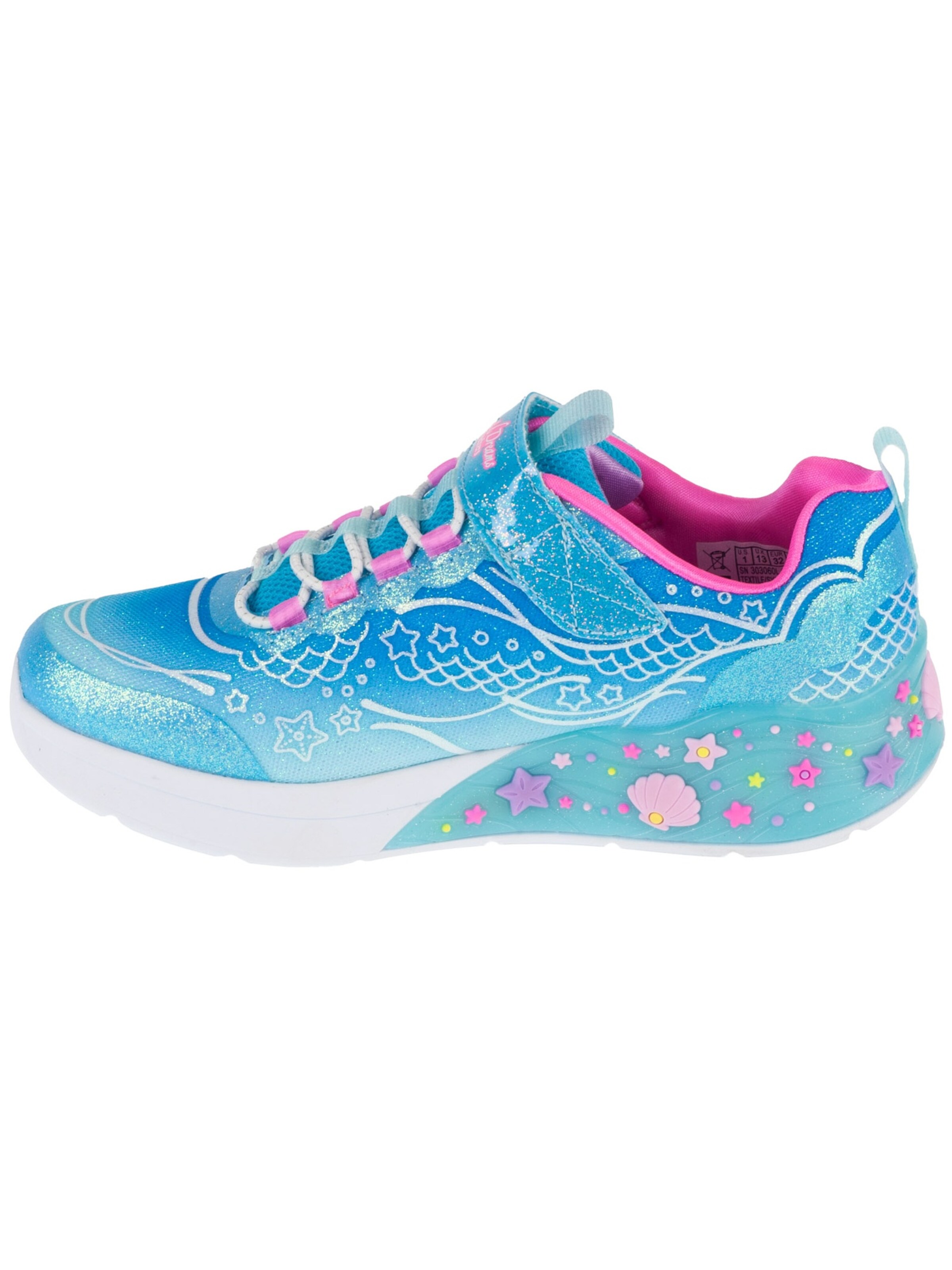 SKECHERS Sneakers 'Skechers Mermaid Dreams' in Blue: front