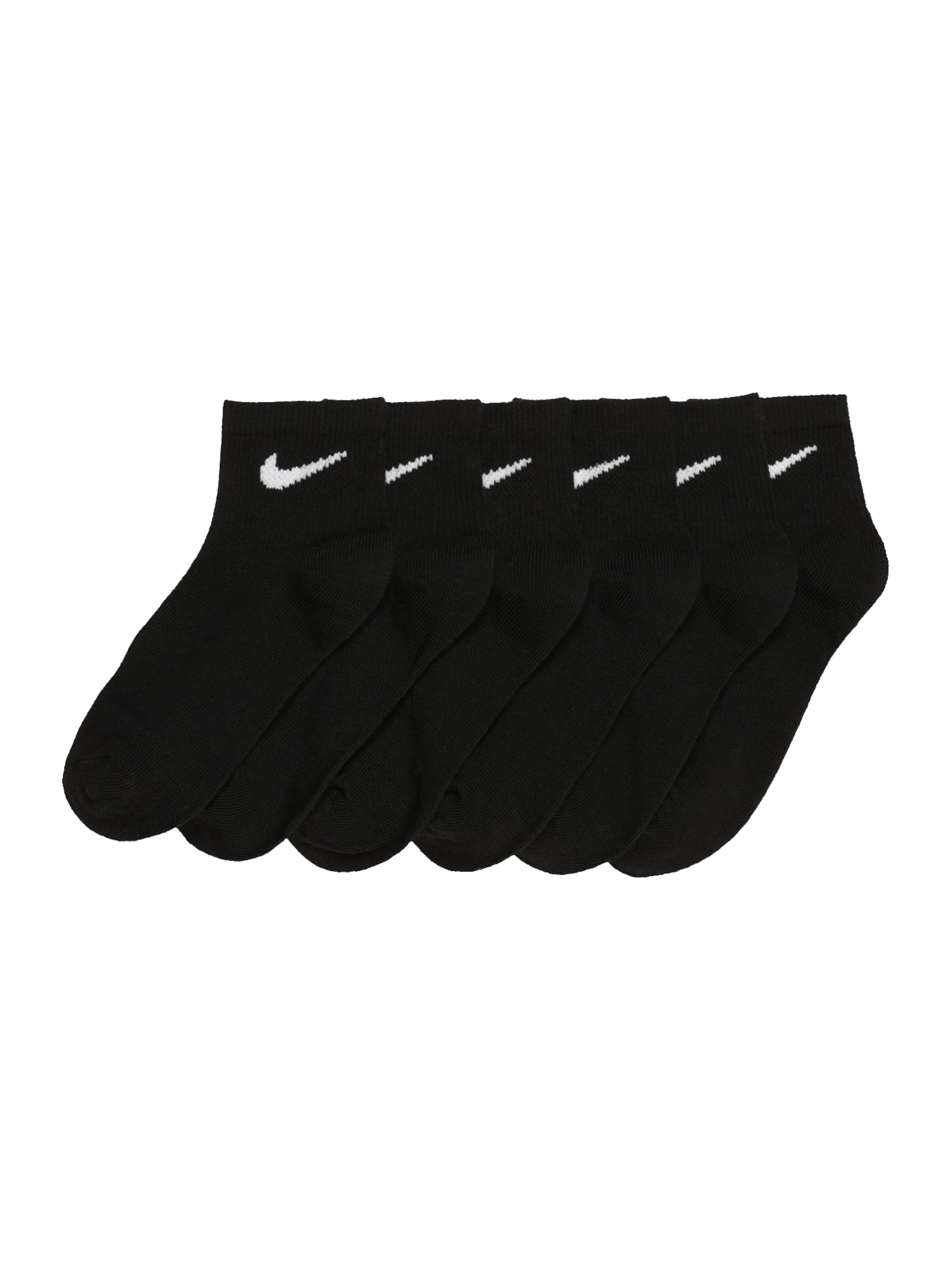 Chaussettes de sport NIKE en noir : devant