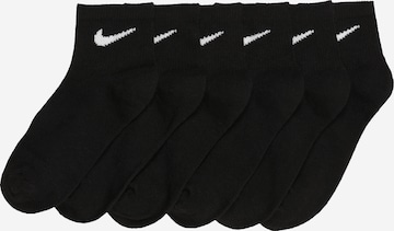 juoda NIKE Sportinės kojinės: priekis