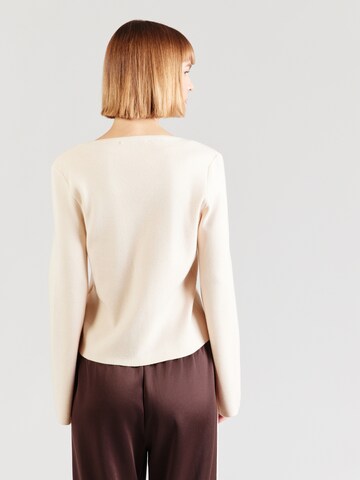 VERO MODA Neuletakki 'AWHanna' värissä beige