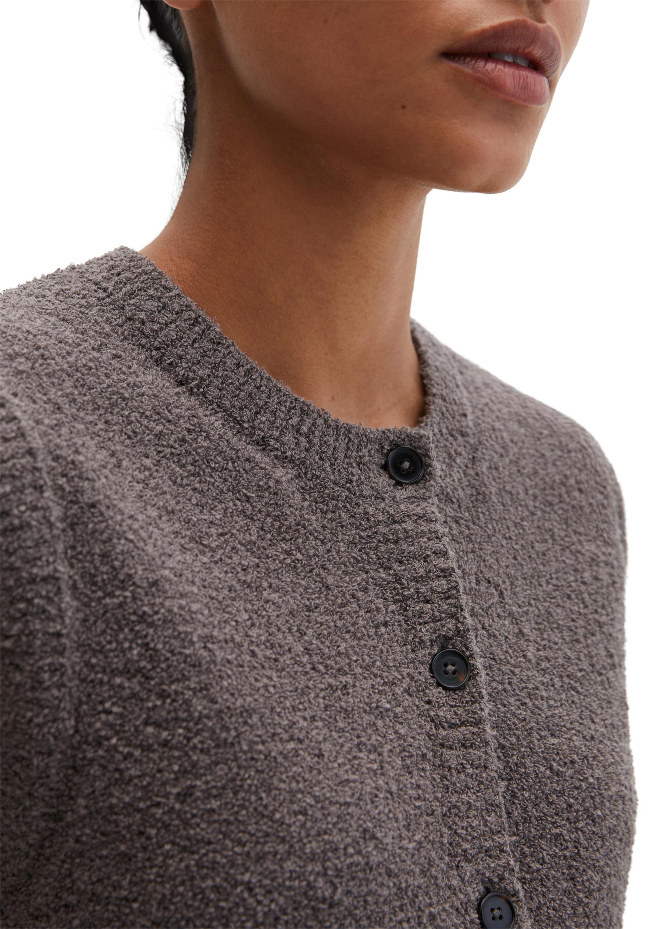Marc O'Polo Strickweste in Braun