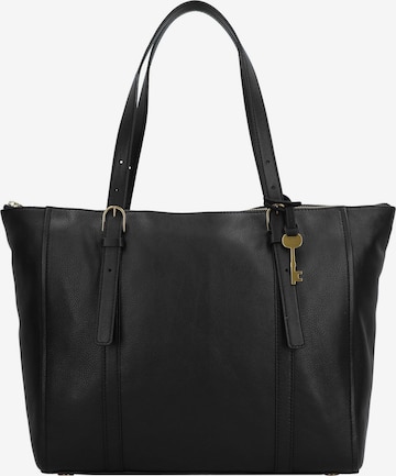 Cabas 'Carlie' FOSSIL en noir : devant