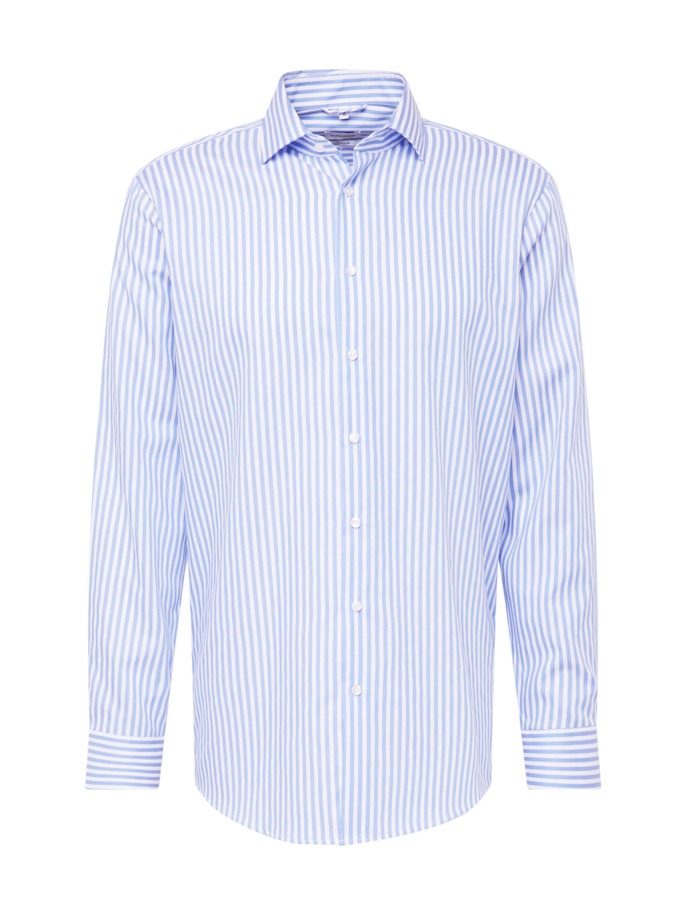 Coupe regular Chemise 'SMART CLASSICS' SEIDENSTICKER en bleu : devant