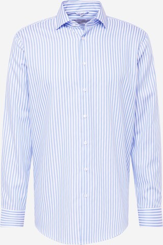 Coupe regular Chemise SEIDENSTICKER en bleu : devant