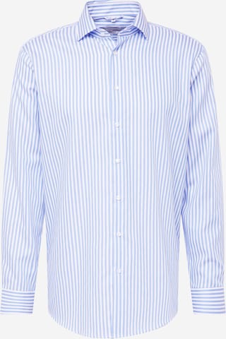 Coupe regular Chemise SEIDENSTICKER en bleu : devant