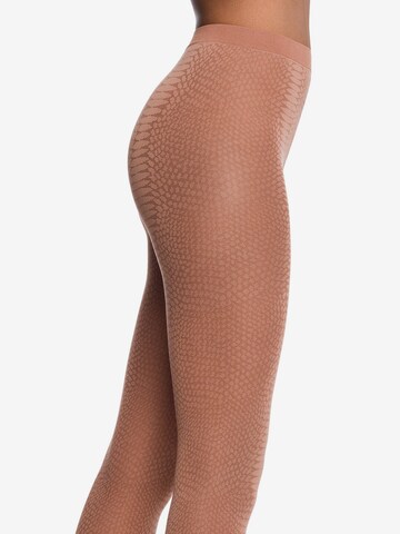 Wolford Λεπτό καλσόν σε καφέ