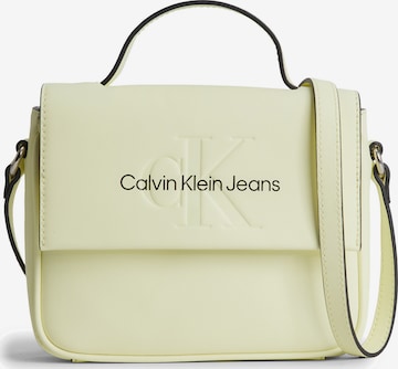 Sac à bandoulière Calvin Klein Jeans en jaune : devant