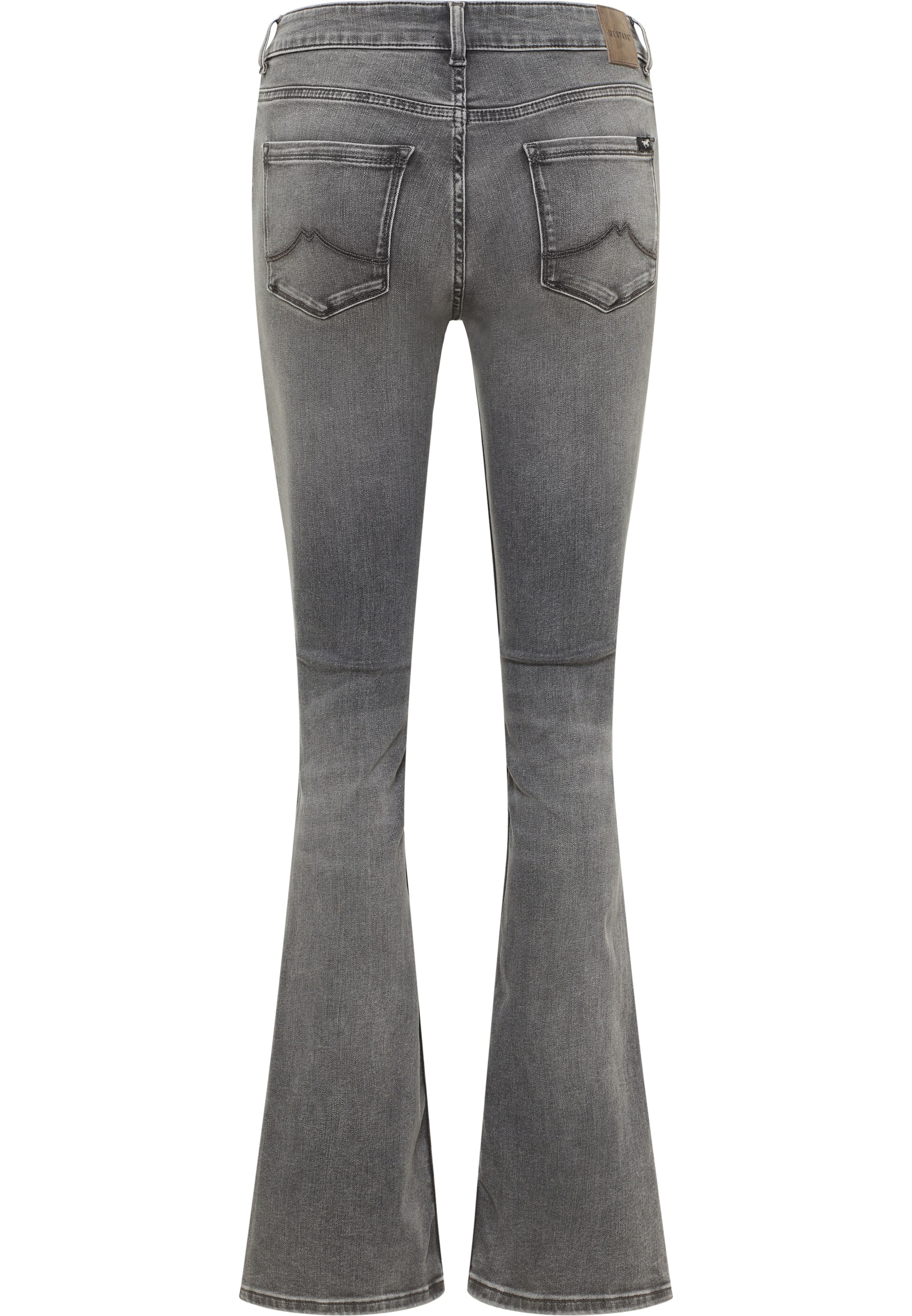 MUSTANG Flared Jeans 'Style Shelby' in Grey