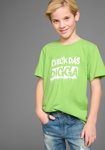 Kidsworld T-Shirt in Grün: Vorderseite