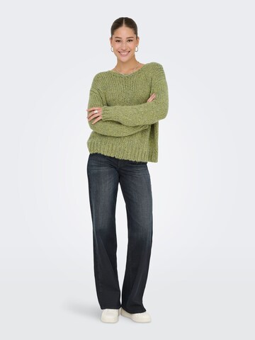 ONLY Pullover 'ONLMille' in Grün