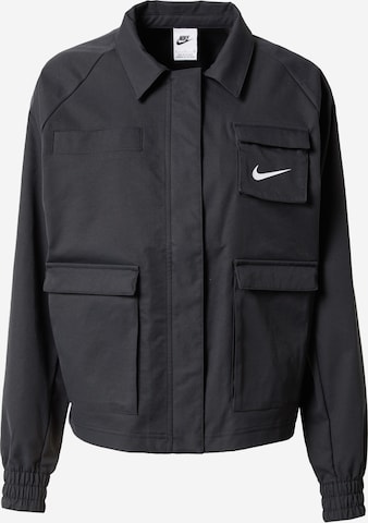 Nike Sportswear Kurtka przejściowa w kolorze czarny: przód