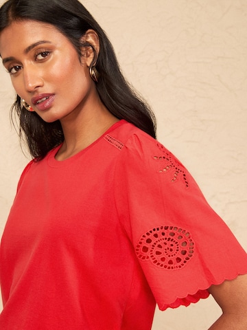 love & roses Shirt in Red