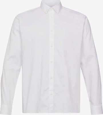 ESPRIT - Ajuste regular Camisa en blanco: frente