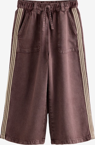 Next Džíny – hnědá: přední strana