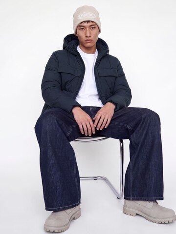 JACK & JONES Prehodna jakna 'JCOFusion' | modra barva
