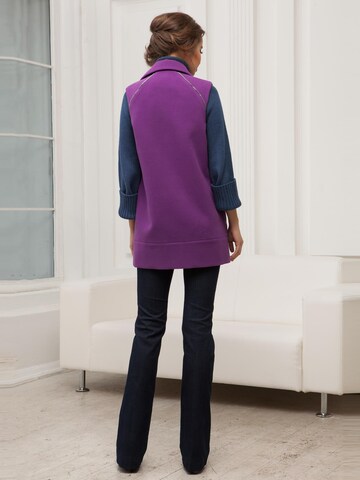 Cappotto di mezza stagione di Anushka in lilla