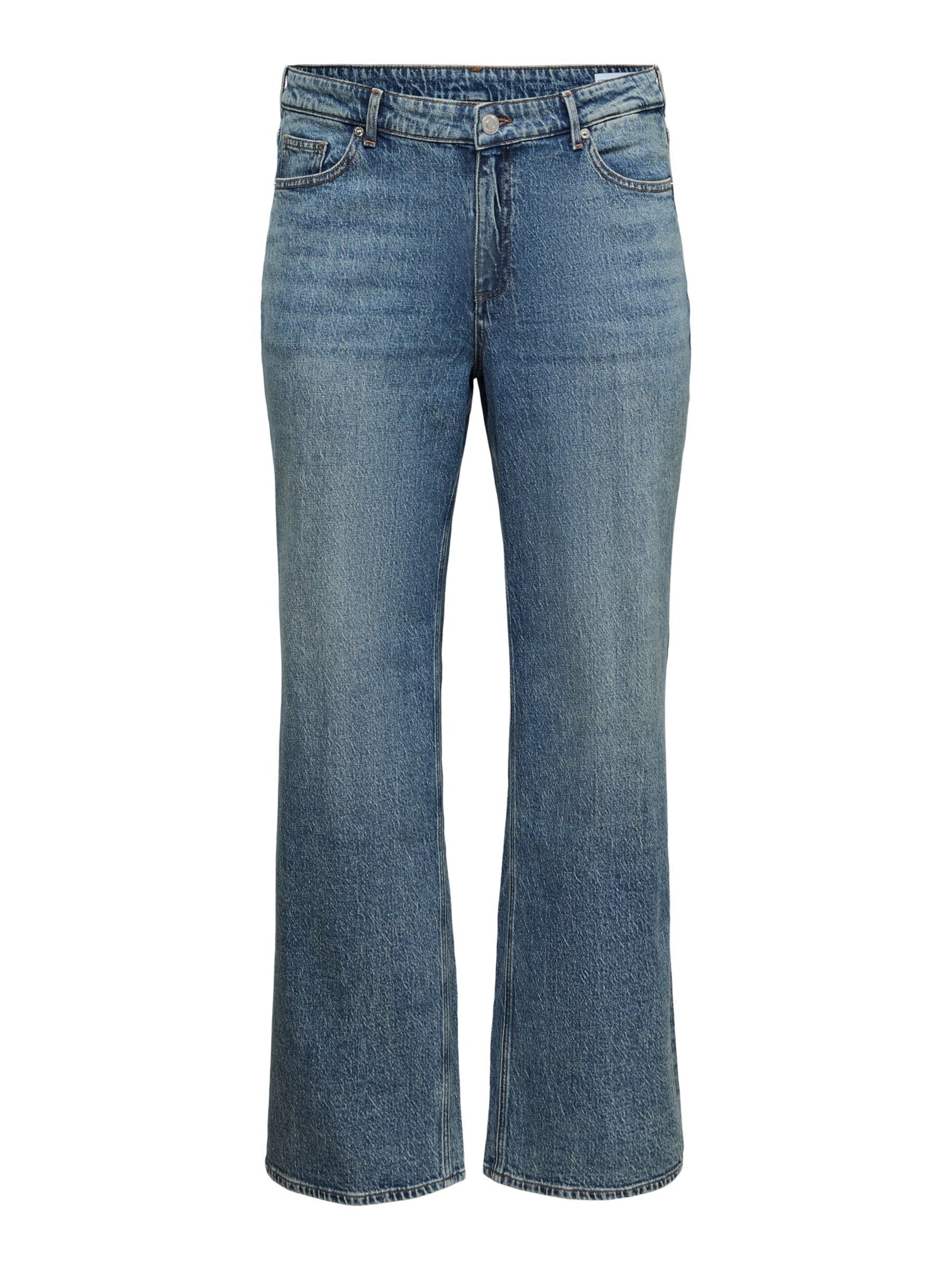 Vero Moda Curve regular Jeans 'VMTESSA' i blå: forside