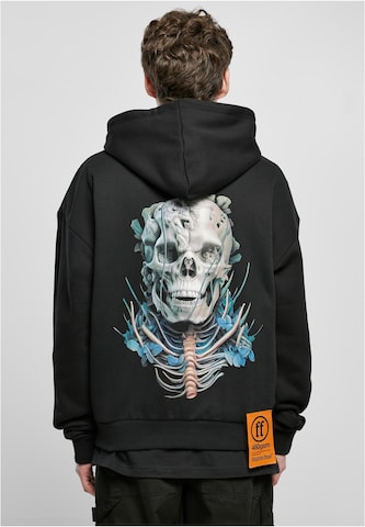 Forgotten Faces - Sudadera 'Eroded Ultra' en negro