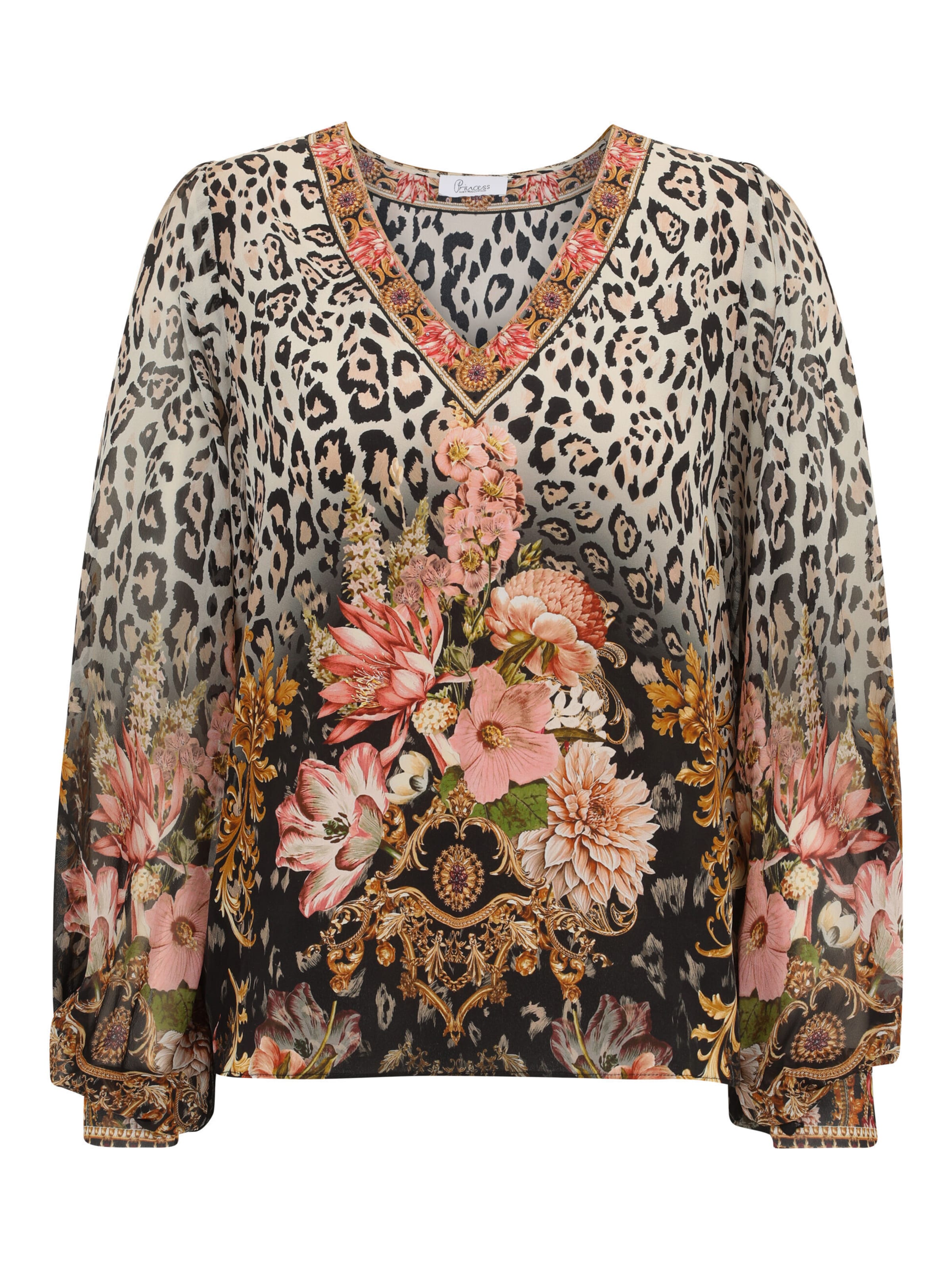 Chemisier PRINCESS GOES HOLLYWOOD en mélange de couleurs : devant