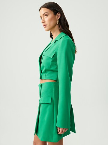 BWLDR Blazer 'KAI' in Grün: Rückseite