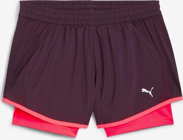 Regular Pantalon de sport 'Run Fav Velocity' PUMA en violet : devant