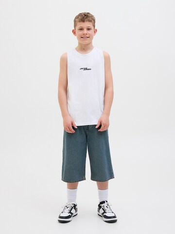 Jack & Jones Junior Μπλουζάκι 'JCOSAGO' σε λευκό