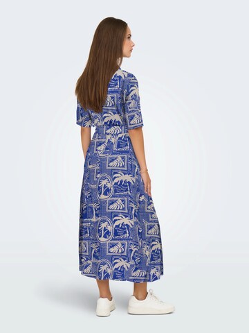 JDY Shirt Dress 'JDYSTARR' in Blue