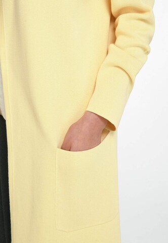 Peter Hahn Knit Cardigan in Yellow