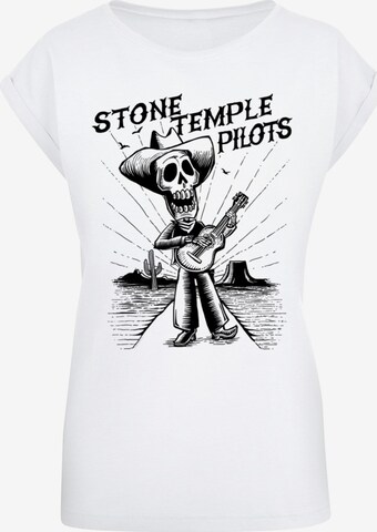 Merchcode T-Shirt 'Stone Temple Pilots - DOTD' in Weiß: predná strana