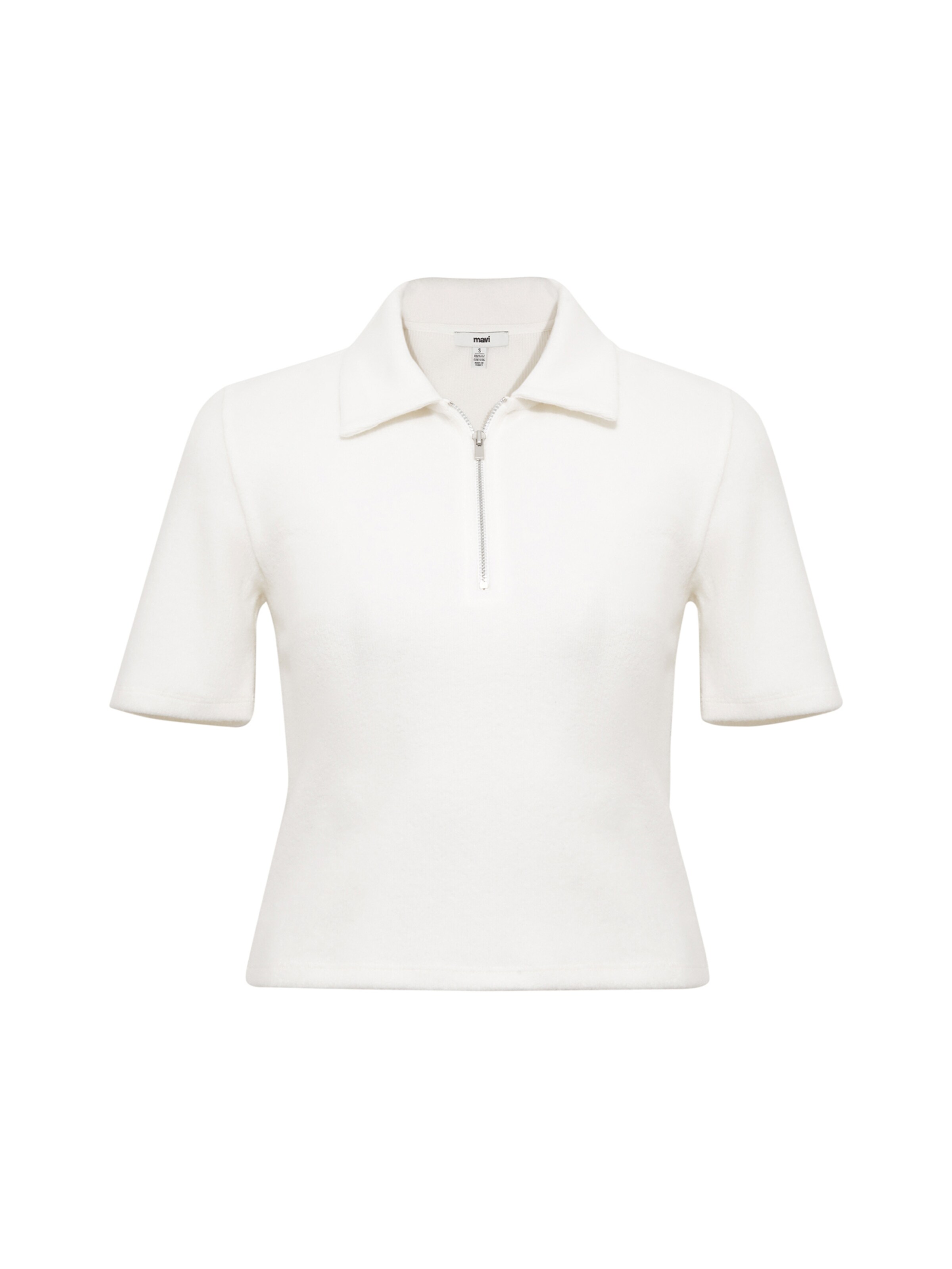 Mavi Shirt in weiß, Produktansicht