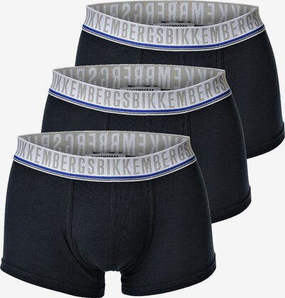 BIKKEMBERGS Boxershort in dunkelblau / grau, Produktansicht