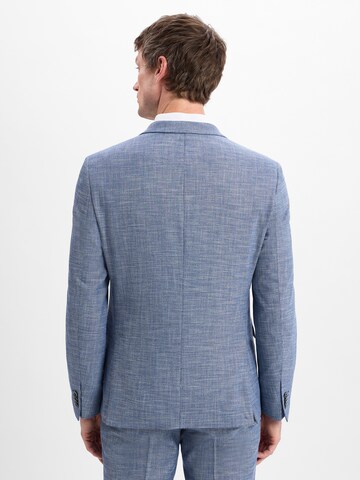 Finshley & Harding Regular fit Business-colbert ' Steven ' in Blauw