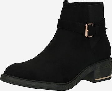 Dorothy Perkins Ankelboots 'Milly' i svart: framsida