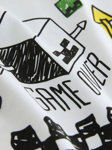T-Shirt Next en blanc
