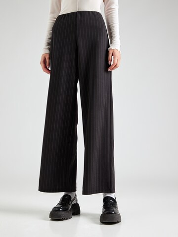 VERO MODA Wide leg Pants 'VMBERLIN' in Black: front