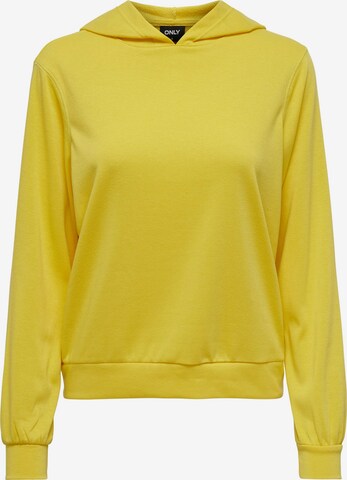 ONLY Sweatshirt 'DIANA' in Yellow: front