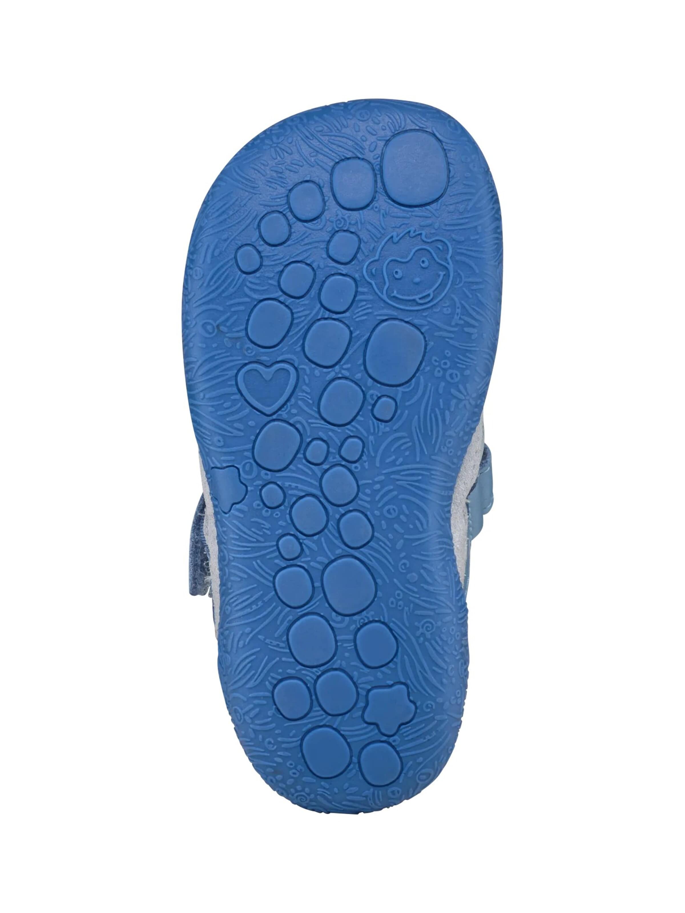 Affenzahn Sandals 'Sandale Leder Freely' in Blue