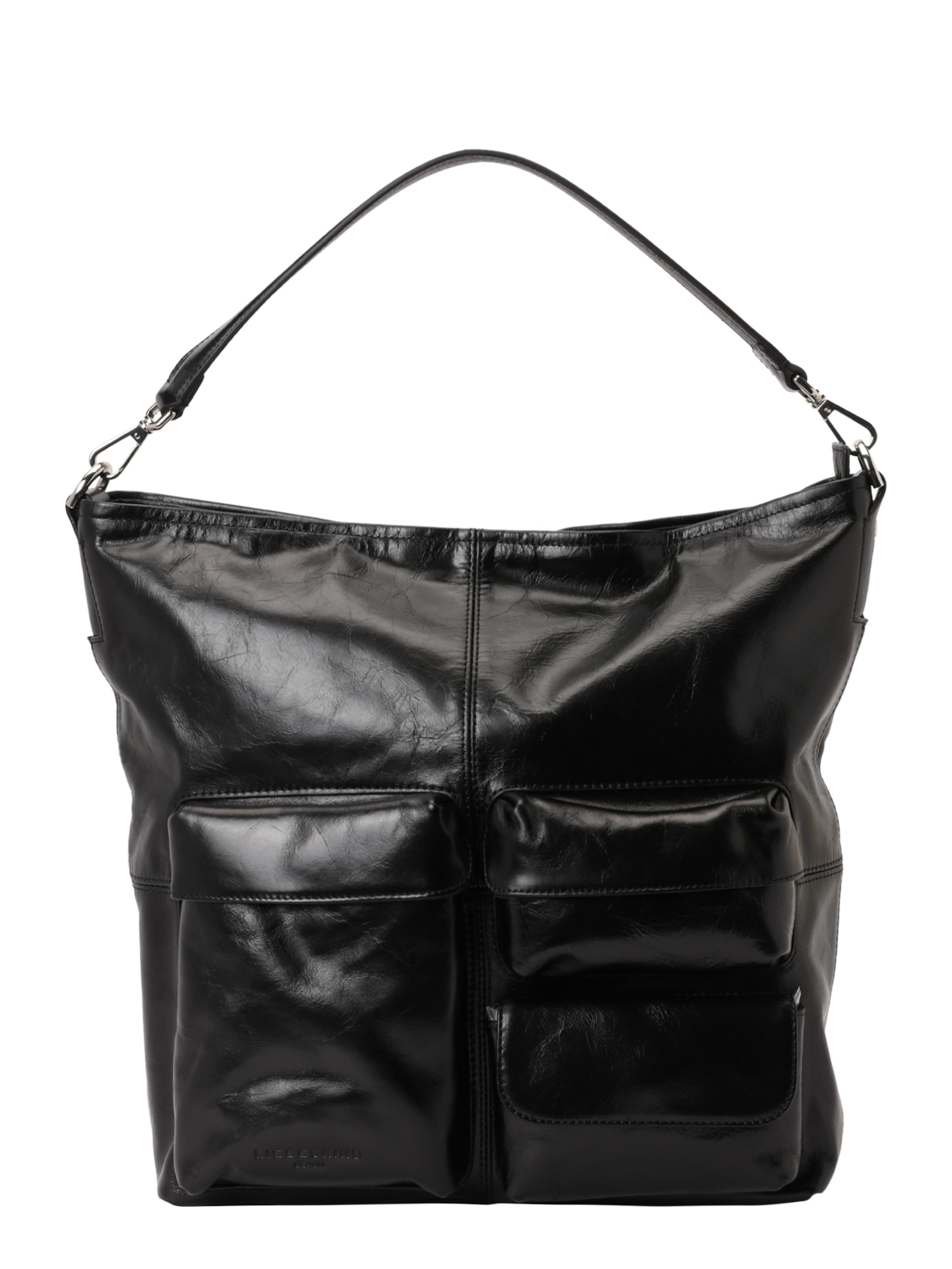 Borsa a spalla di Liebeskind Berlin in nero: frontale