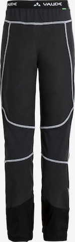 VAUDE Regular Outdoor Pants 'Capacida' in Black