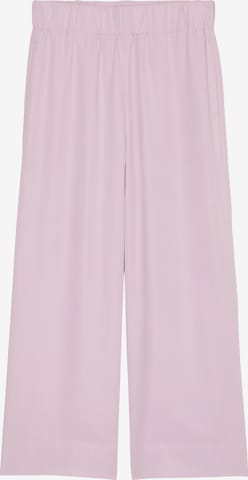 Wide Leg Pantalon Marc O'Polo DENIM en rose : devant