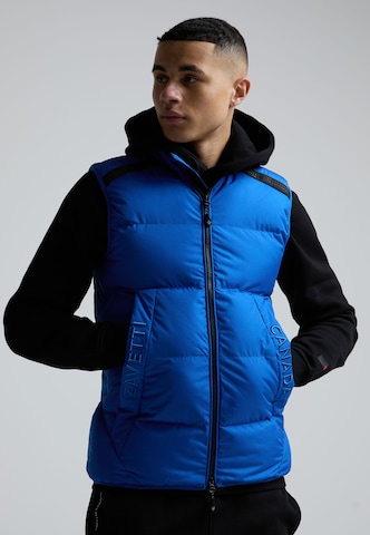 Gilet 'Zimino Puffer' Zavetti Canada en bleu