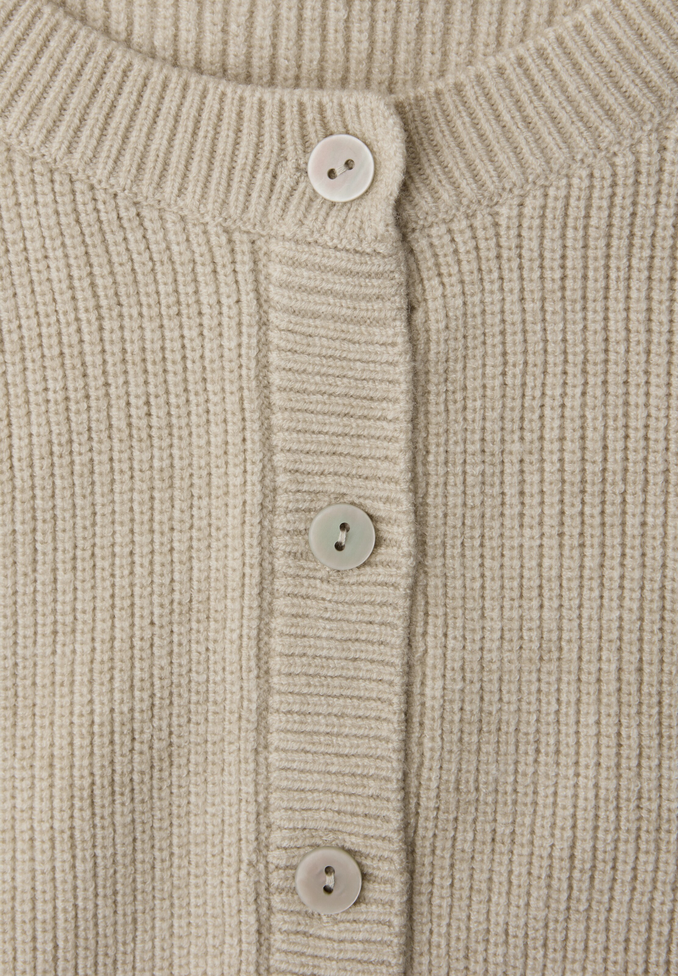 STREET ONE Knitted Vest in Beige