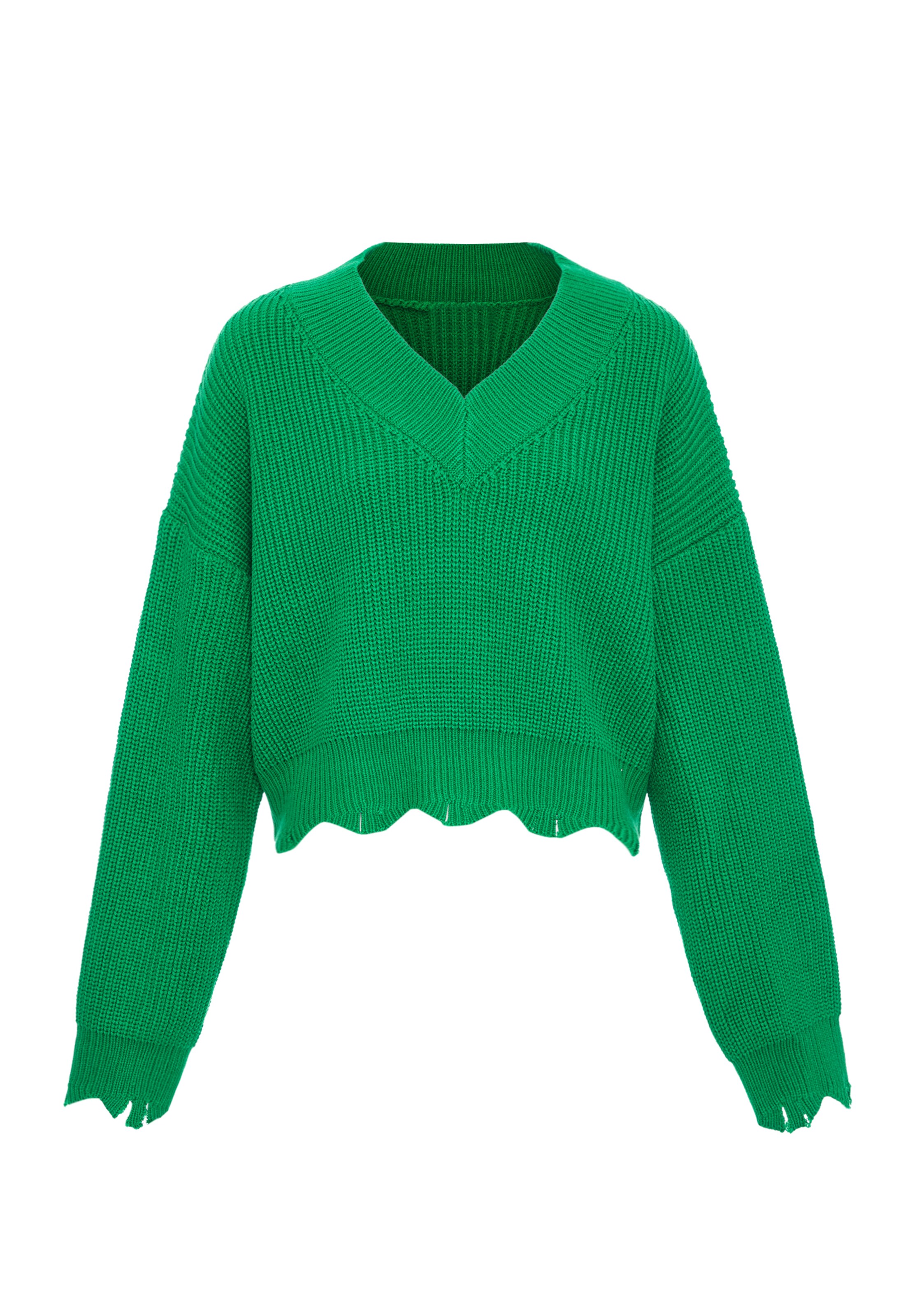 MYMO Свитер в Зеленый: спереди