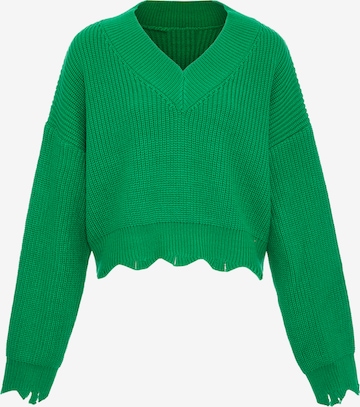 Pullover di MYMO in verde: frontale