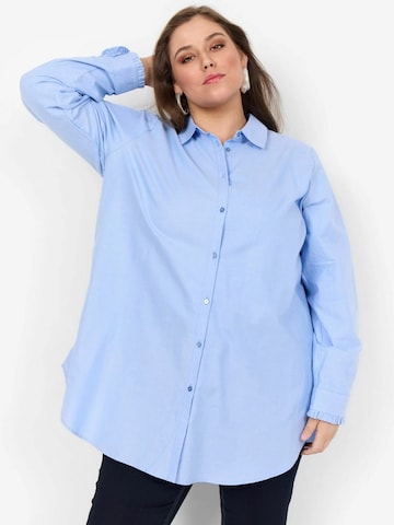 Chemisier 'Vilda' Wasabi Concept en bleu : devant