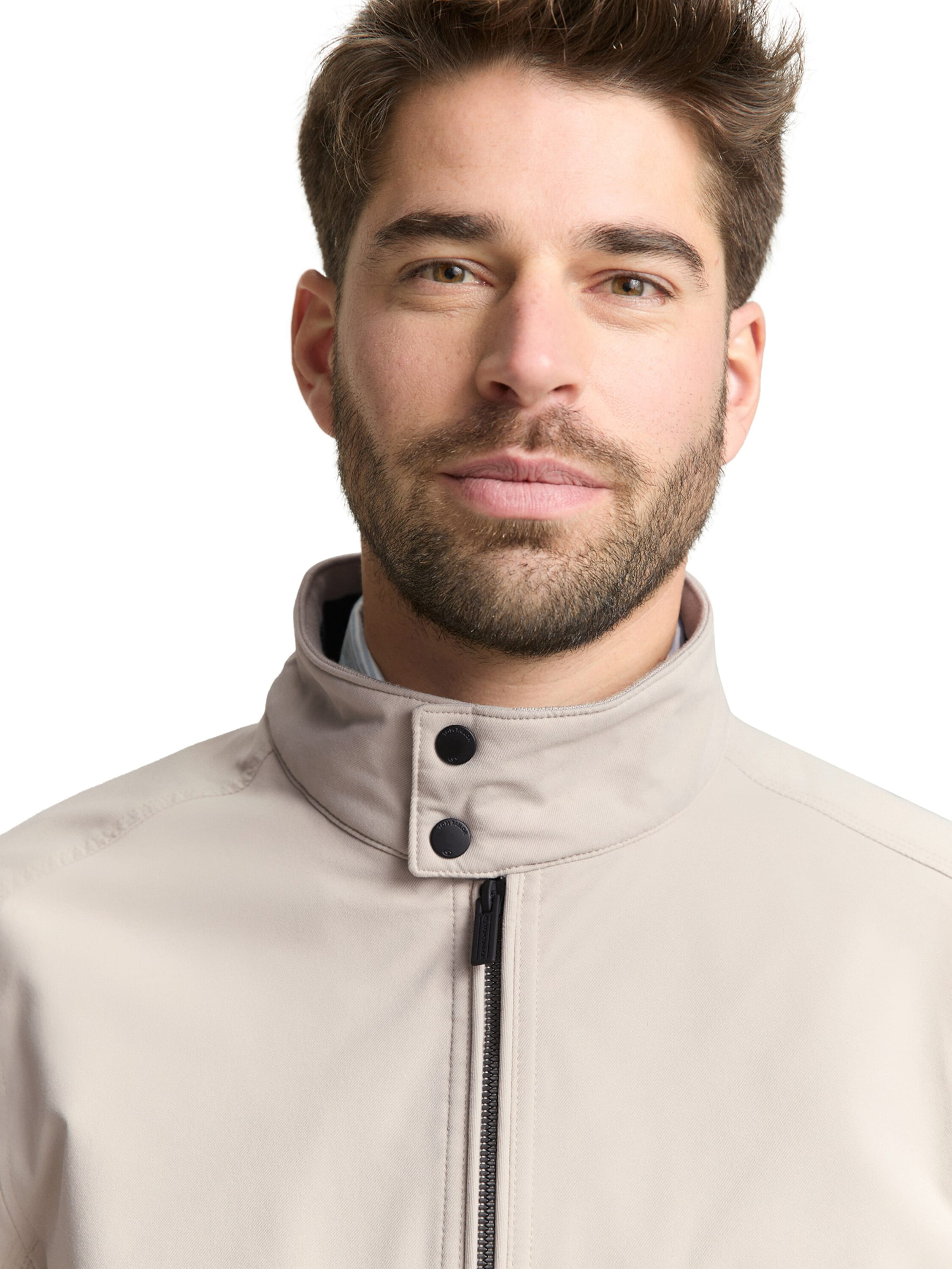 TOM TAILOR Between-season jacket in Beige