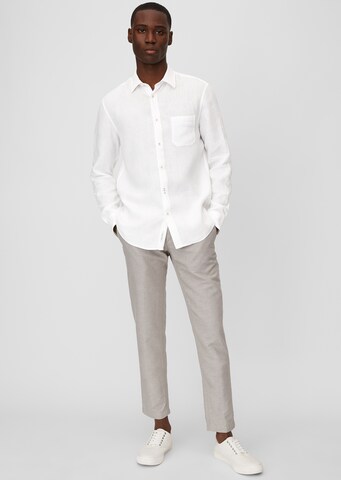 Coupe regular Chemise Marc O'Polo en blanc