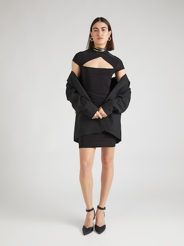 Rochie de cocktail de la Misspap pe negru