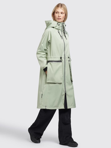 khujo Between-Seasons Coat 'Paxi' in Green