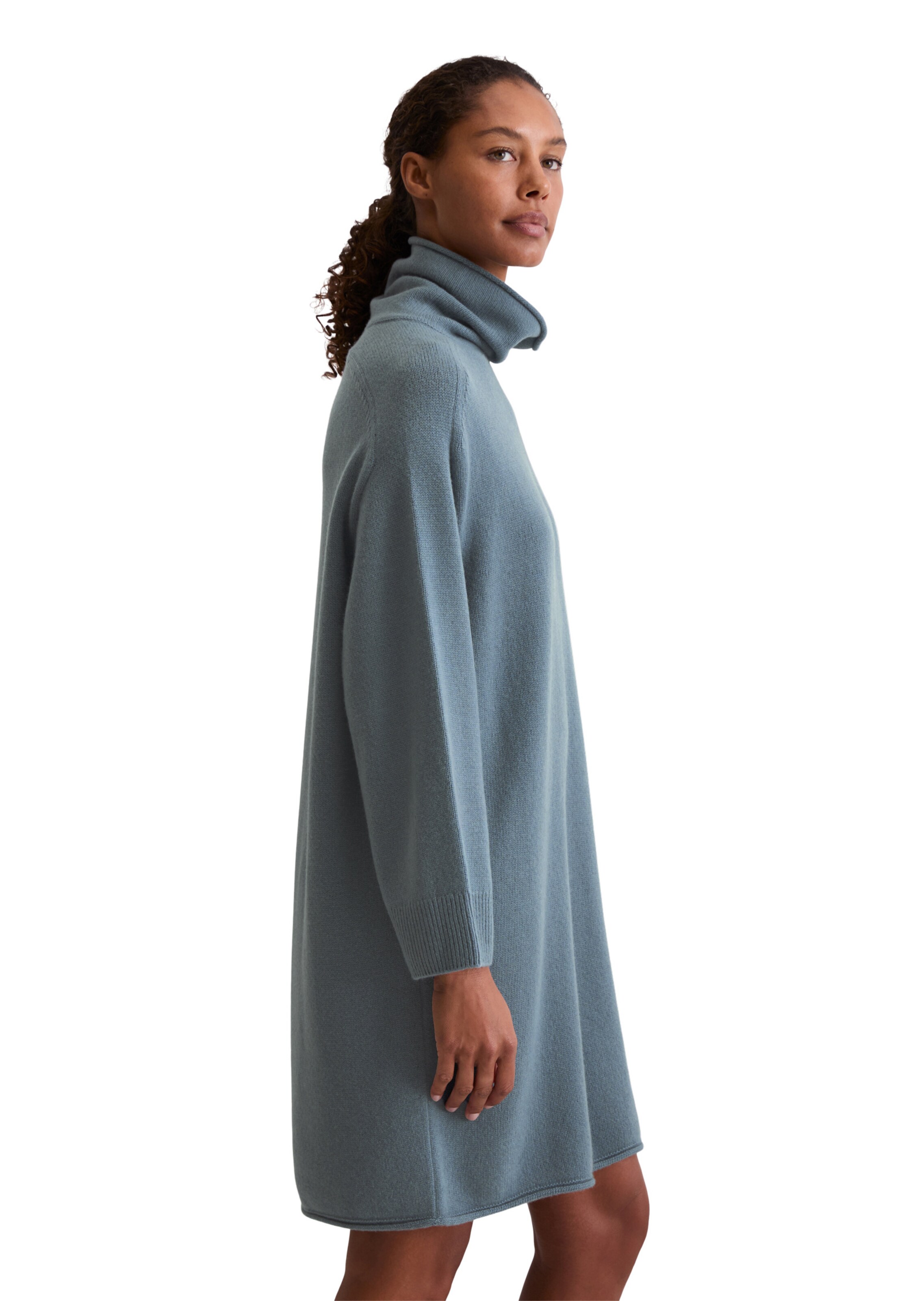 Marc O'Polo Gebreide jurk in Blauw
